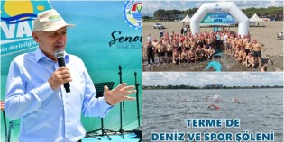 3. Açık Deniz Yüzme Yarışması Coşkuya Gerçekleştirildi